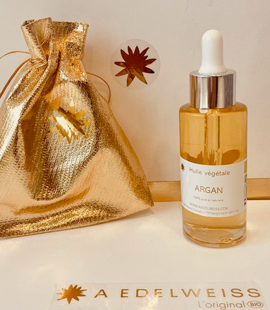 Huile végétale vierge d’argan bio
