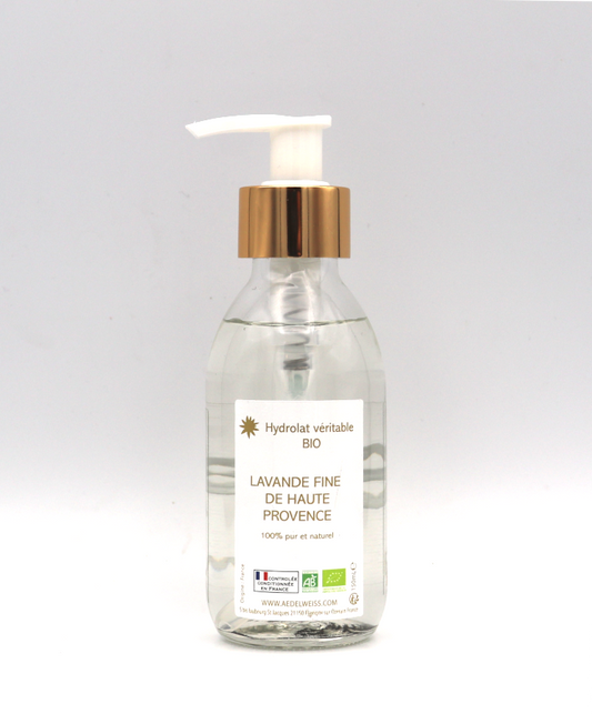 Hydrolat véritable de lavande fine de Haute-Provence bio