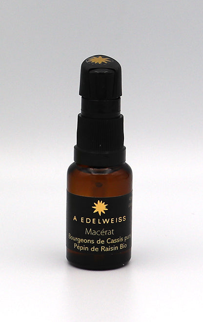 Macérat bourgeons de cassis – huile de pépin de raisin bio