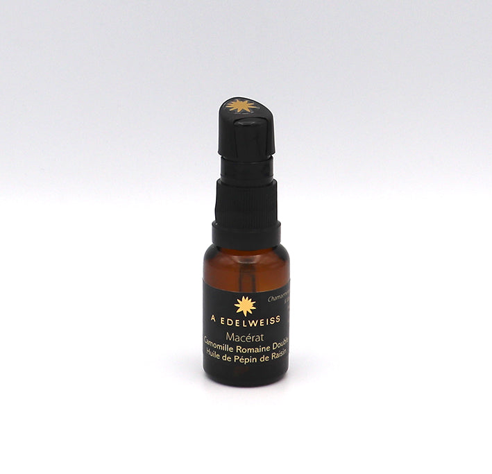 Macérat camomille romaine pleine fleur – huile de pépin de raisin bio A Edelweiss