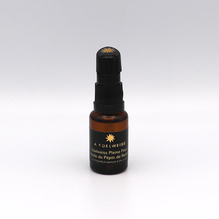 Macérat d’Edelweiss pleine fleur & huile de pépin de raisin bio