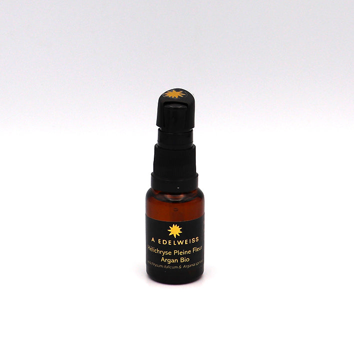 Macérat d’Hélichryse italienne pleine fleur & argan bio