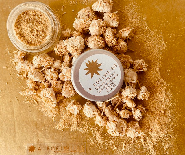 Poivre de fleurs de Camomille Romaine double pures Bio