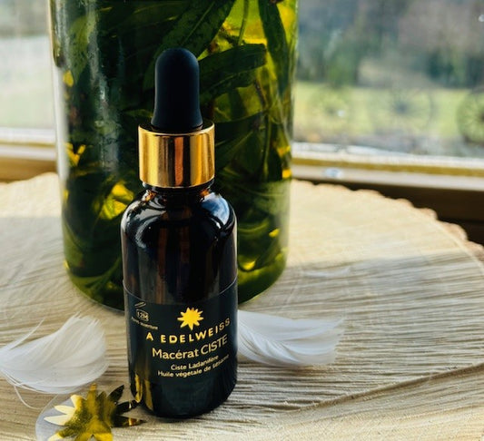 Macérât Ciste et Huile Végétale de Sésame 30ML