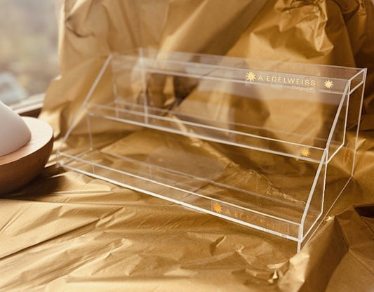 Présentoir A Edelweiss pour huiles et flacons