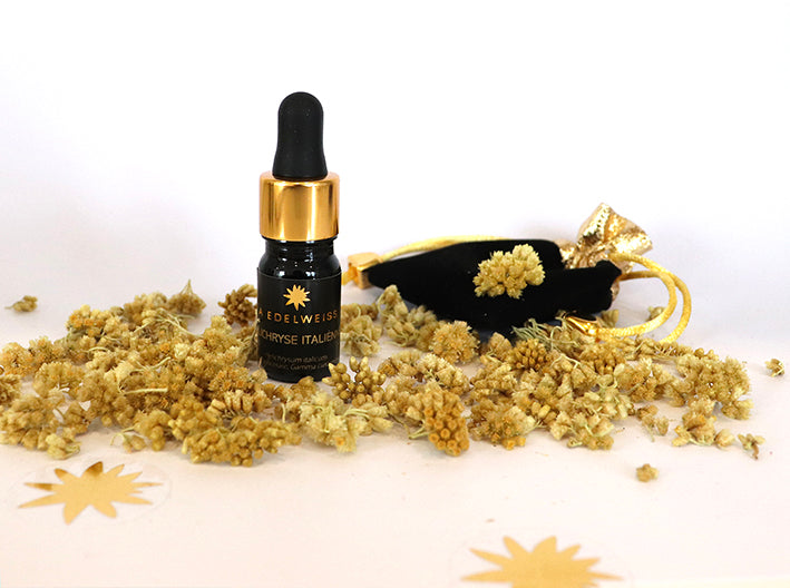 L’huile essentielle d’immortelle l'hélychrise : présentation, propriété, utilisation