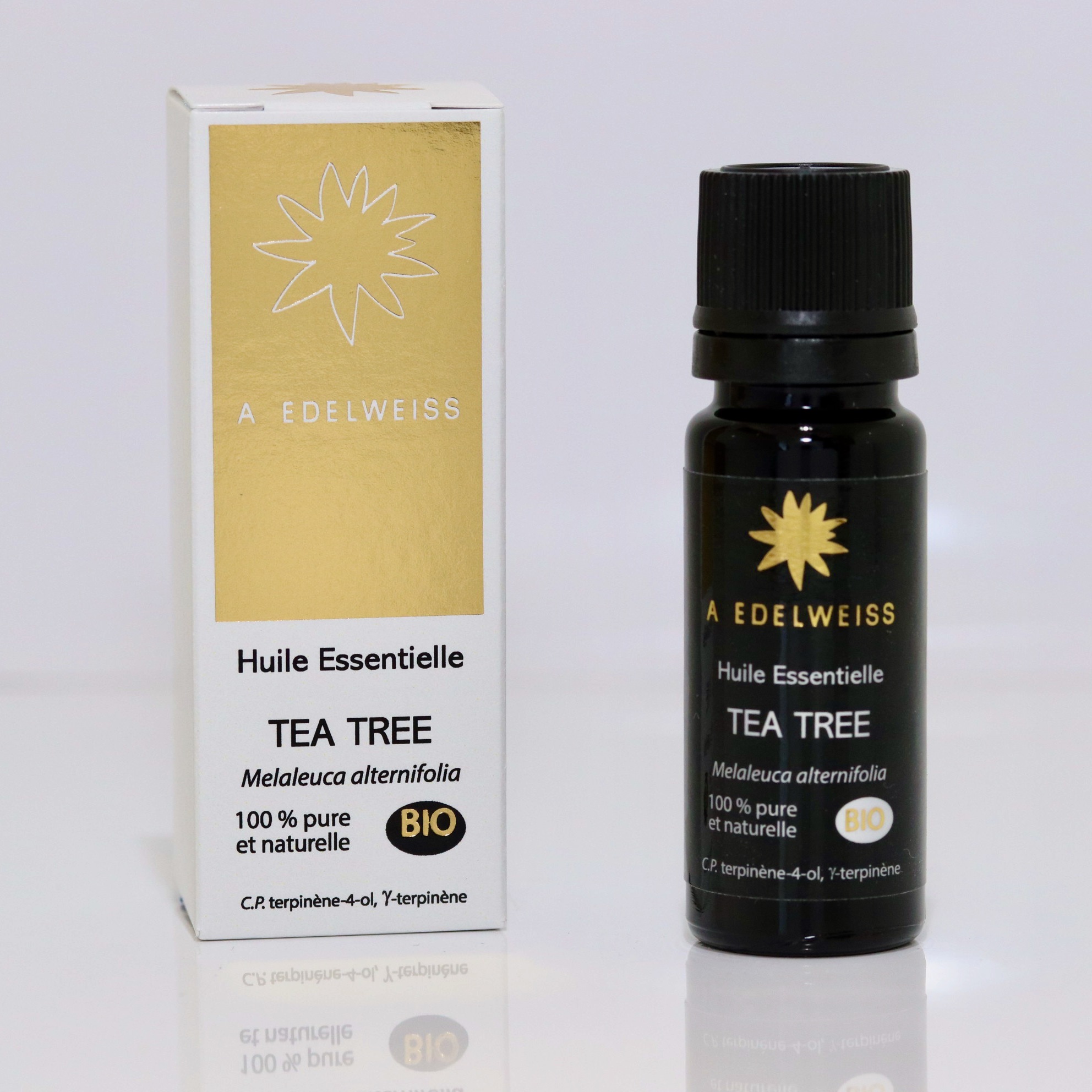 Huile essentielle de tea tree bio-Antiseptique,antiviral-Prix:10€Luxaromes
